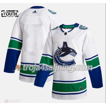 Vancouver Canucks tröja Blank 2019-2020 Adidas Vit Authentic - NHL Tröjor Barn